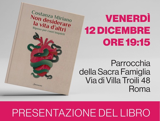 Presentazione del libro “Non desiderare la vita d’altri” 1